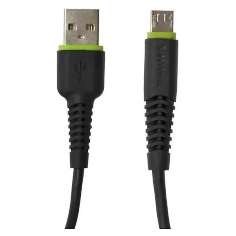 Cable USB A Micro USB 1.2Mts Negro DLC1530U Philips-1