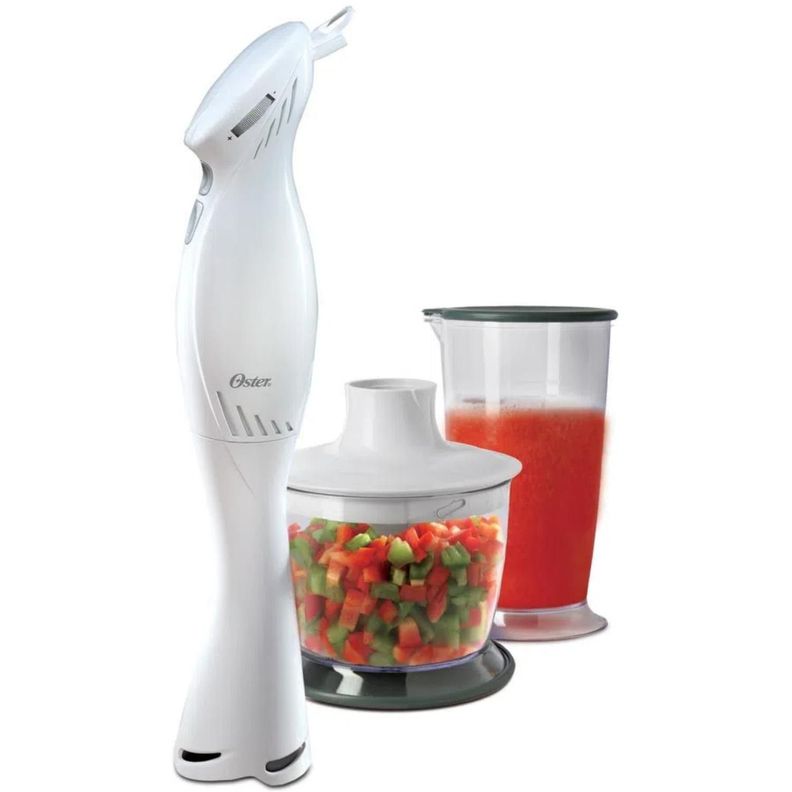 Batidora De Inmersion Pica Todo 250W Blanco Oster-0