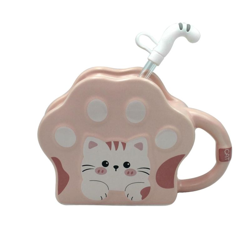 Tazon Taza De Ceramica Con Bombilla-0