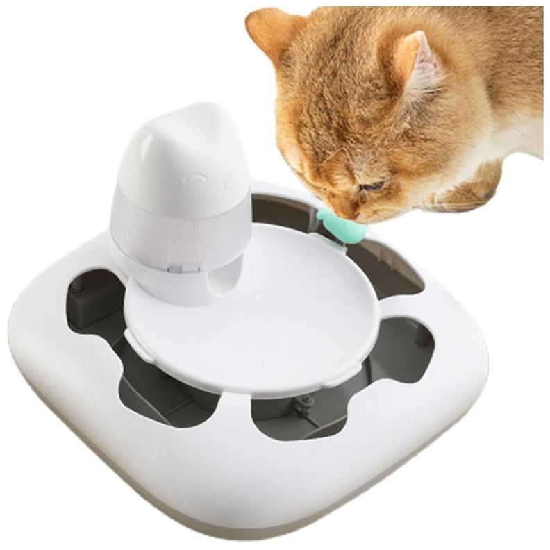 Juguete Interactivo Gatos Dispensador De Golosinas Mascotas-3