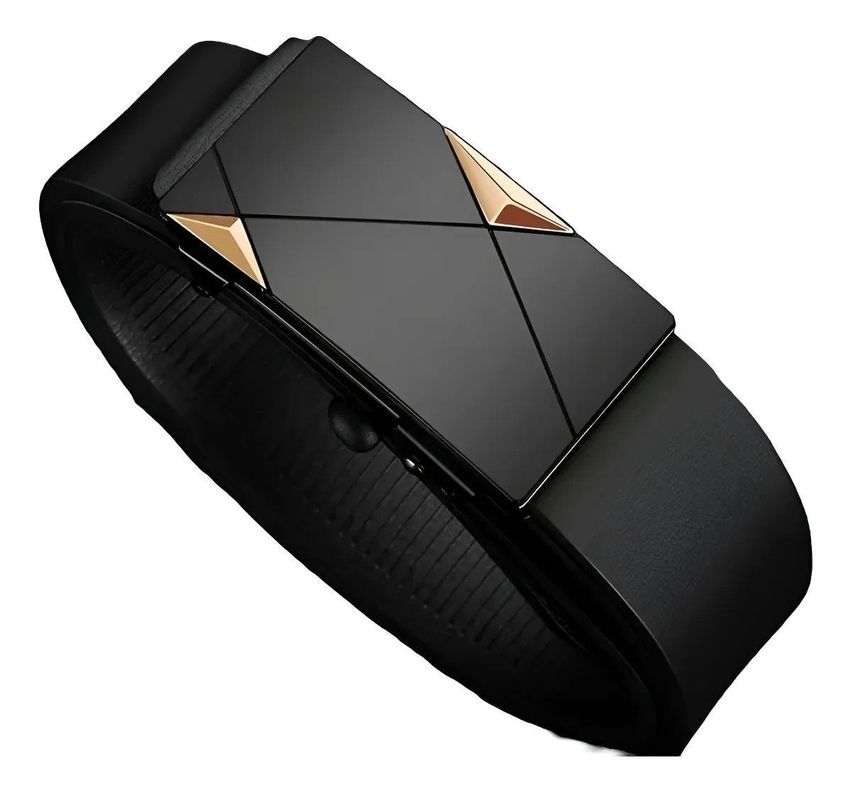 Cinturon hombre hebilla automatica triangulo 00230