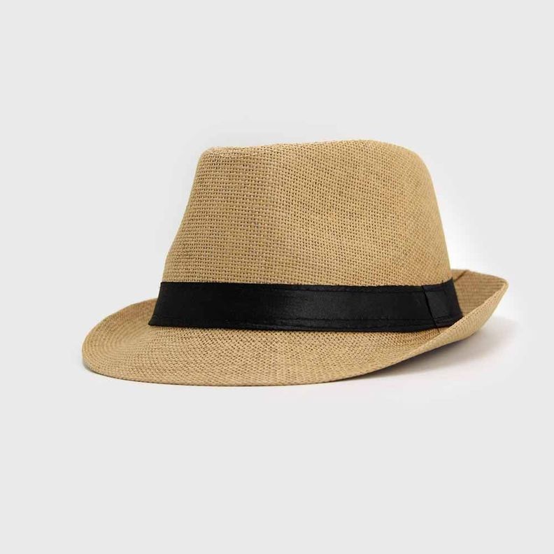 Sombrero cubano con cinta 00187-1