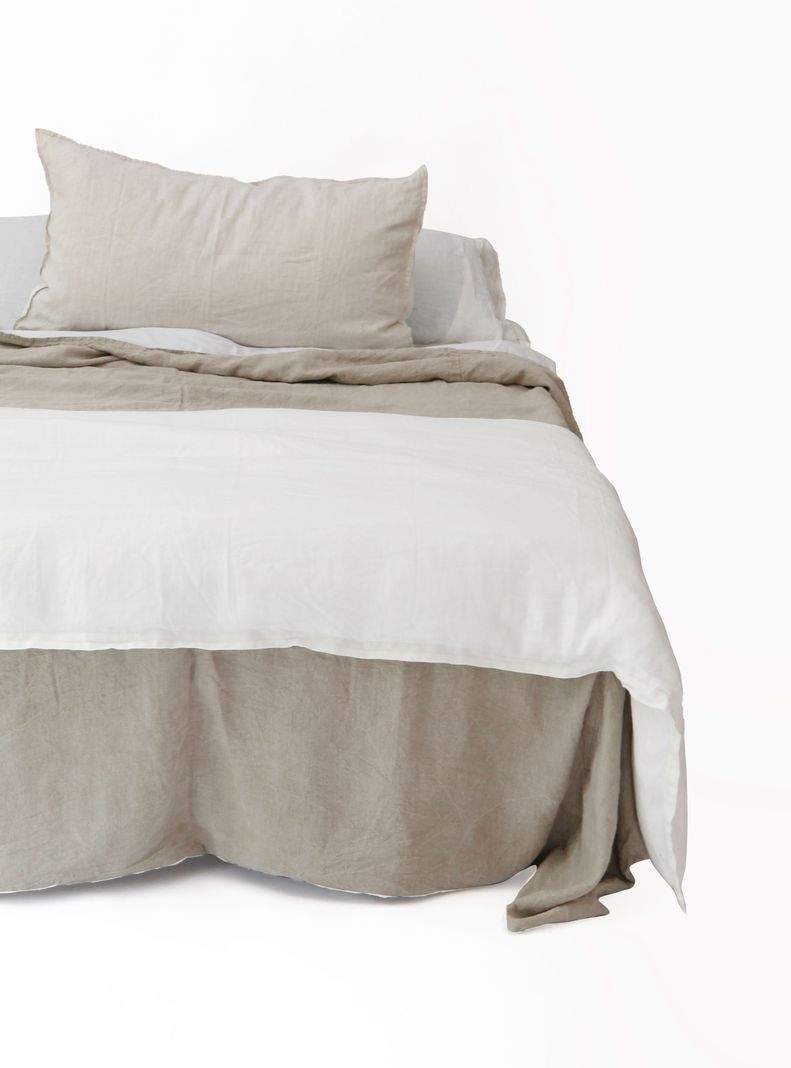Piecera Lino Maxi - 245x100 cms - Blanco - Naturalino-3
