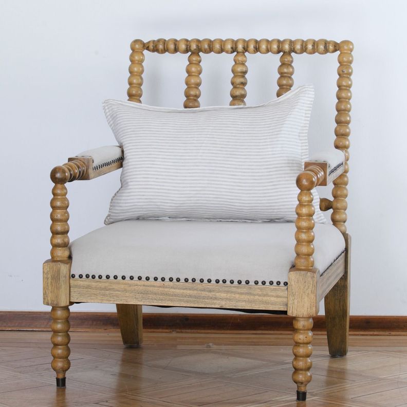 Funda Cojin Andes 40x60 Beige Lineas