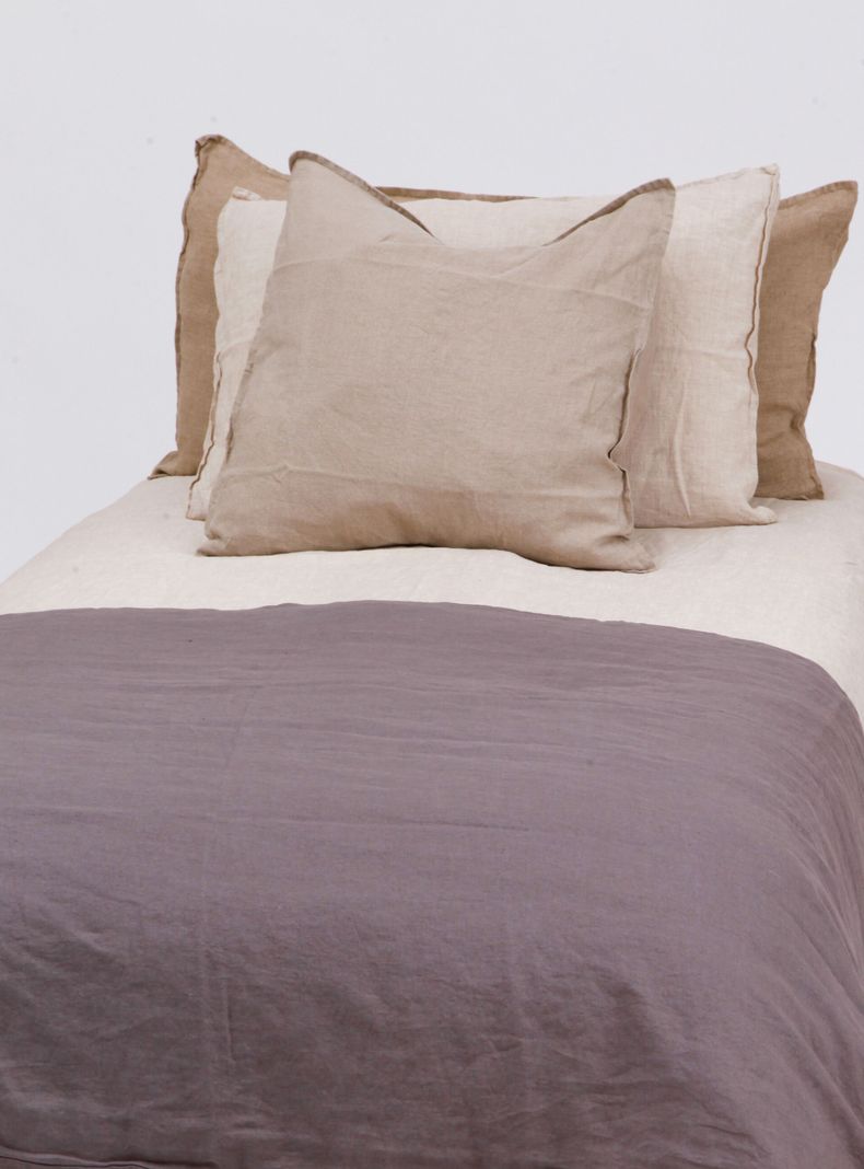 Cojín Naturalino Lino 55x55 San Pedro Beige Lino 340-3
