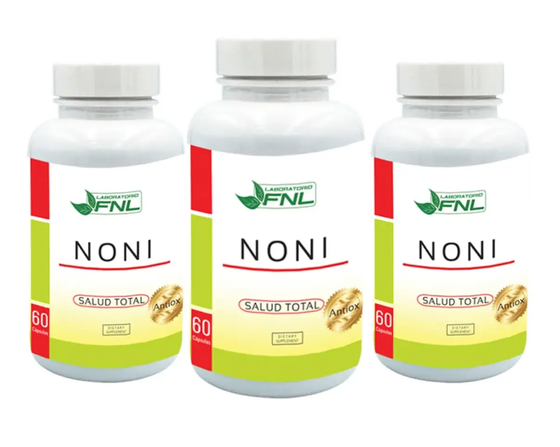 Noni 3 Frascos Fnl 180 Cápsulas 3x60 Caps-0