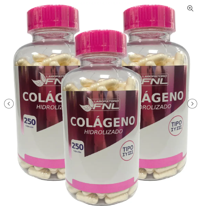 Colageno Fnl 750 Capsulas 3x250 Caps-0