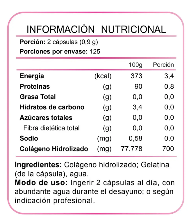 Colageno Fnl 750 Capsulas 3x250 Caps-1