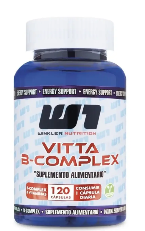 Vitta B Complex : Vitaminas Complejo B 120 Caps. Winkler-0