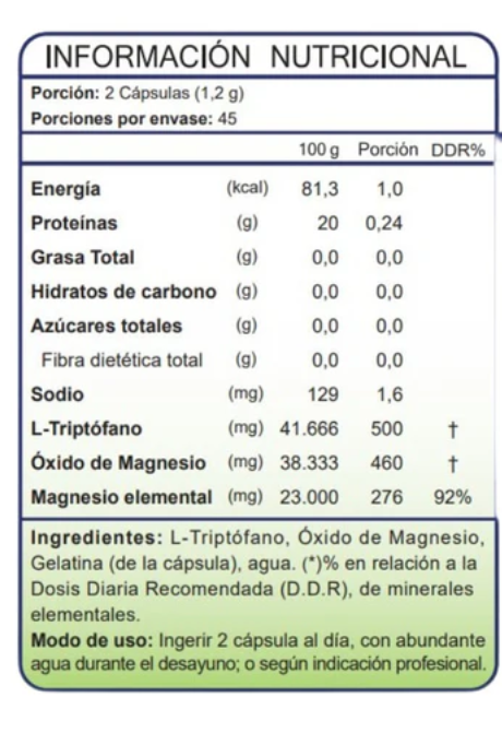 L- Triptofano Fnl 3 Frascos 270 Capsulas 3x90-1