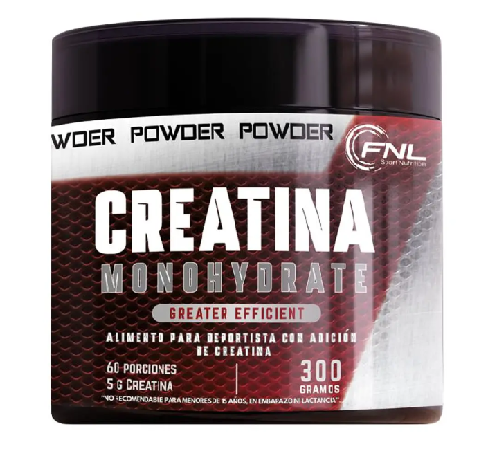 Creatina Monohidratada Fnl 300g 60 Servicios-0