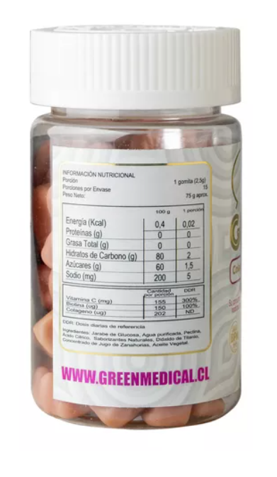 Gummies Woman Beauty Biotina + Colageno + Vit C Gm 1 Frasco-2