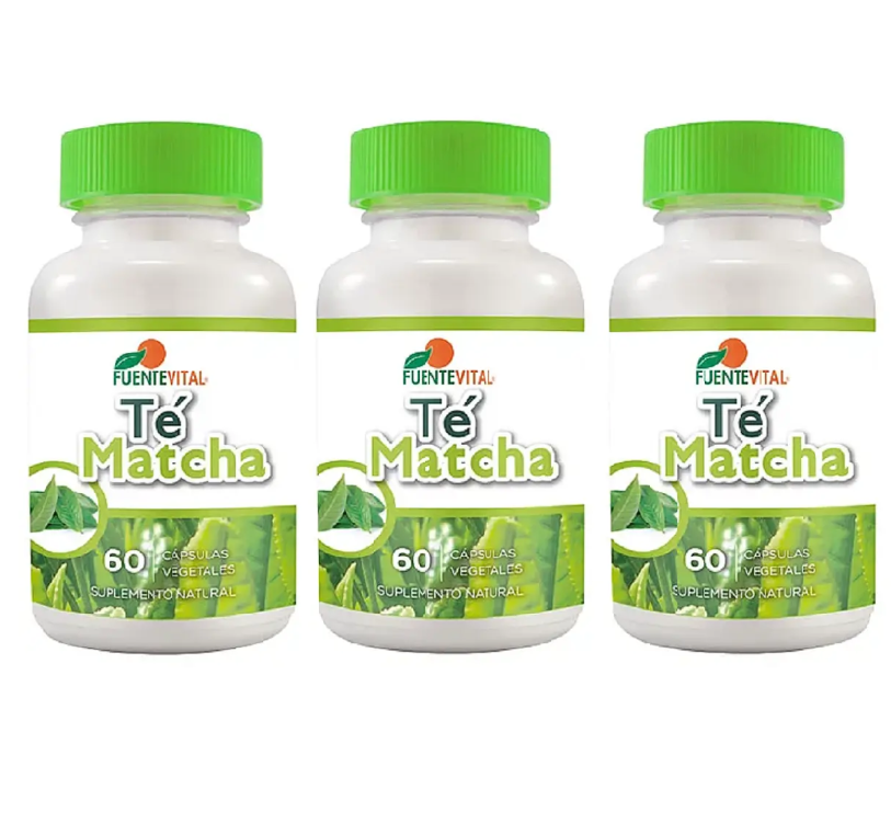 Te Matcha Puro Fv 180 Capsulas 3x60 Caps-0