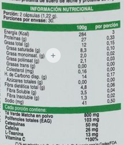 Te Matcha Puro Fv 180 Capsulas 3x60 Caps-2