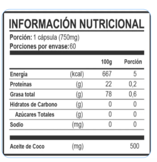 Aceite Coco Fv 3 Frascos 180 Capsulas-1