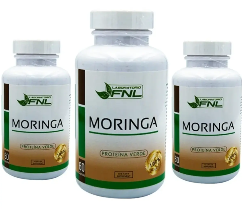 Moringa Olifeira Fnl 3 Frascos 180 Caps 3x60-0