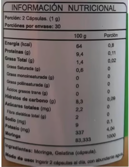 Moringa Olifeira Fnl 3 Frascos 180 Caps 3x60-1