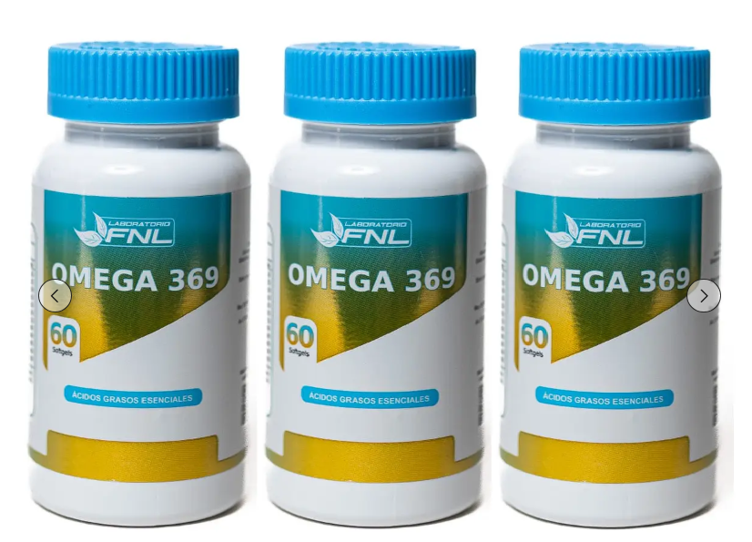 Triple Omega 369 Fnl 3 Frascos 180 Capsulas 3x60-0