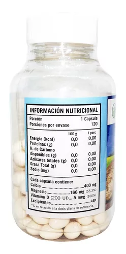 Calcio + Magnesio + Vitamina D Nf 3 Frascos 360 Capsulas 3x120-1