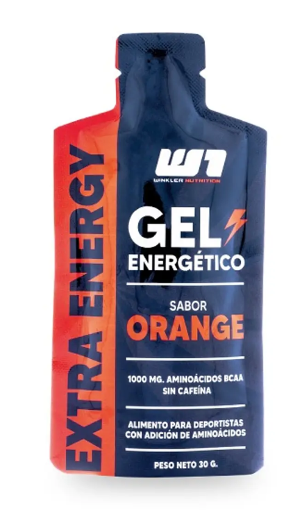 Gel Boost Energetico 24 Sachets x30 Gr c/u Winkler. Naranja-1