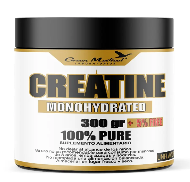 Creatina Monohidratada Gm 300 Grs +5% 60 Servicios-0