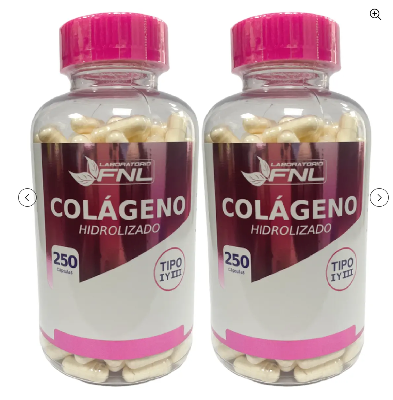 Colageno Fnl 500 Capsulas 2x250 Caps-0