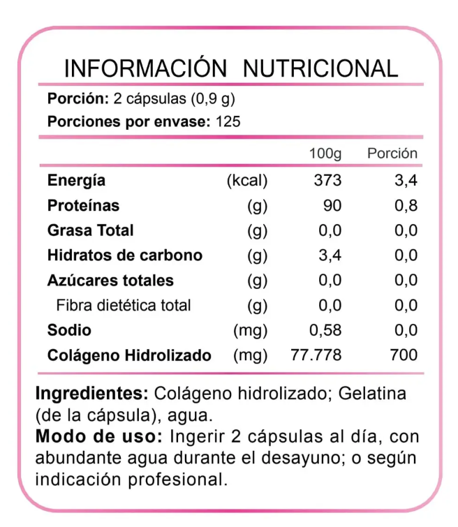 Colageno Fnl 500 Capsulas 2x250 Caps-1
