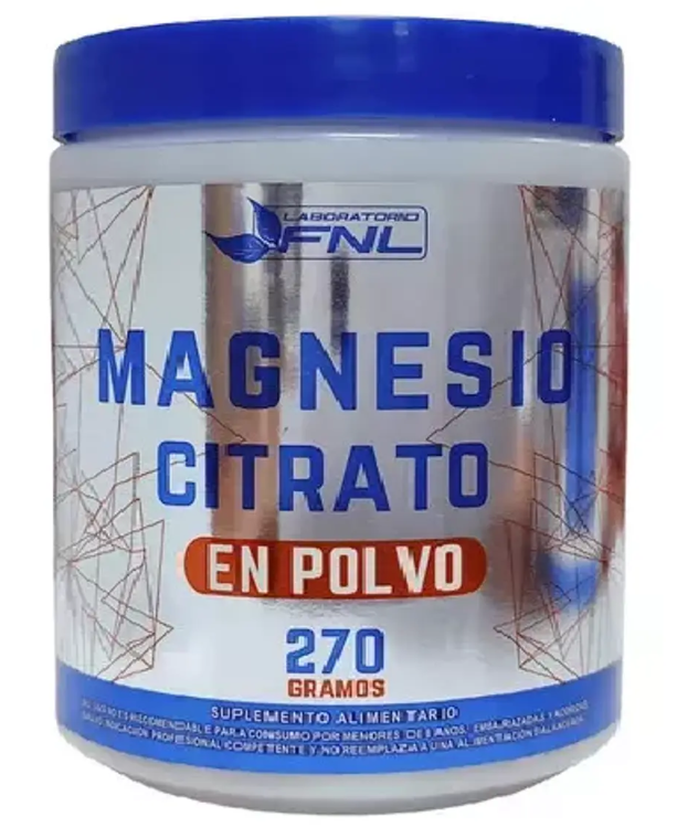 Citrato De Magnesio Puro Fnl Polvo 270 Grs-0