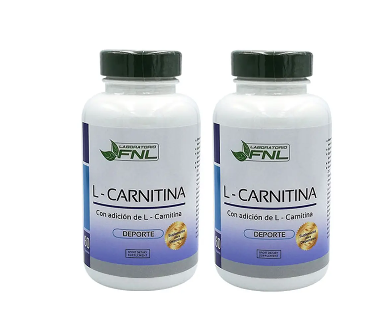 Pack 2 Carnitina Fnl 120 Capsulas 2x60 Caps-0
