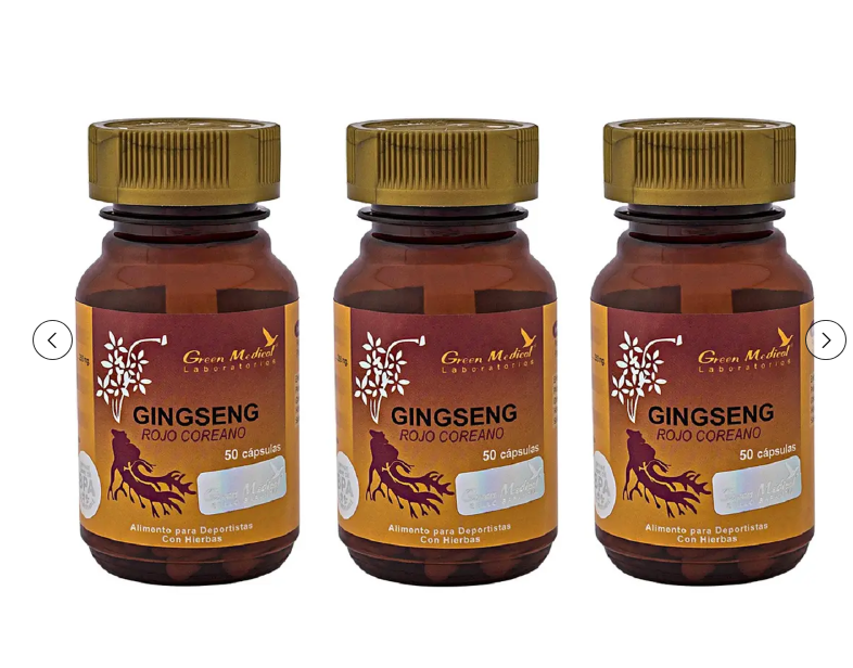 Ginseng Rojo Coreano Gm 3 Frascos 3x50 Cap.-0