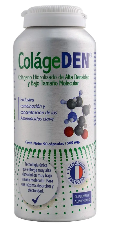 Colageden Colageno Hidroliz Vy Alta Densidad + Vitamina C 90 Caps-0