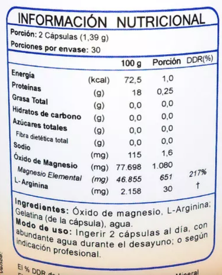 Magnesio Amino Quelado Fnl C/ Aminoacidos 4 Frascos 240 Caps 4x60-1