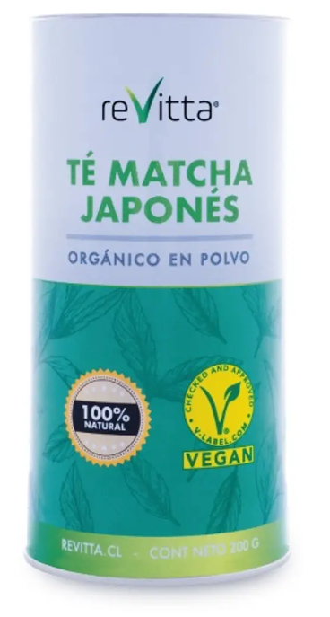 Te Matcha Orgánico Japones Revitta 200 Grs-0