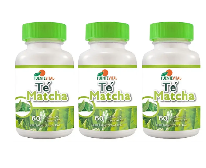 Te Matcha Puro Fv 180 Capsulas 3x60 Cap-0