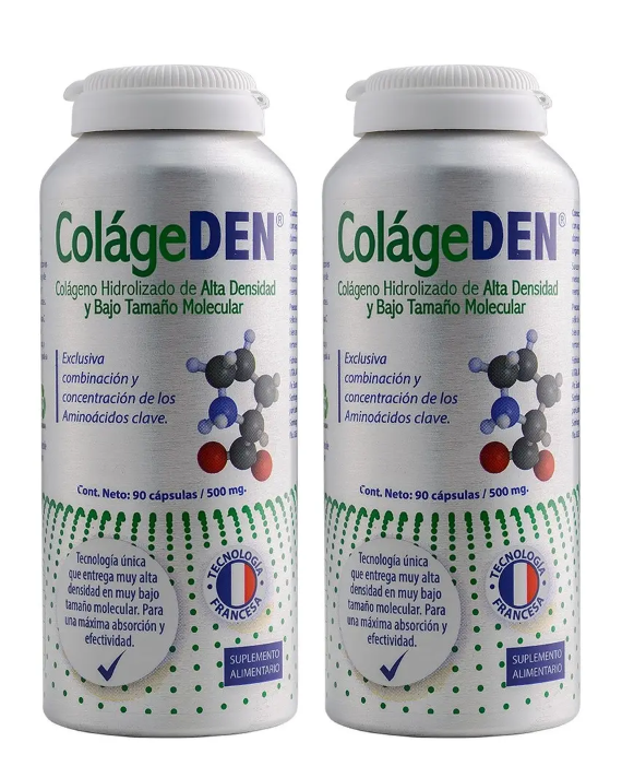 Colageden Colageno Hidroliz Vy Alta Densidad + Vitamina C 2x90 Cap-0