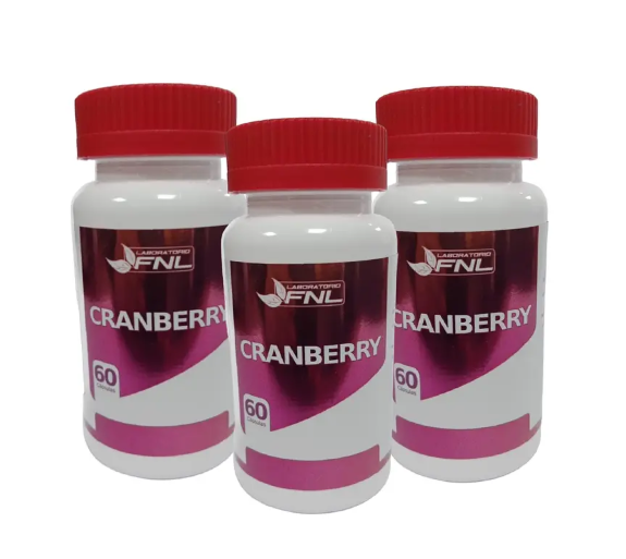 Cranberry Fnl 3 Frascos 180 Capsulas 3x60-0