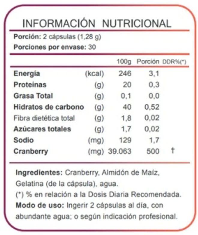 Cranberry Fnl 3 Frascos 180 Capsulas 3x60-1