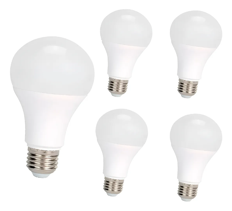 Pack 5 Ampolletas E27 13W 6000K Fria Blanco
