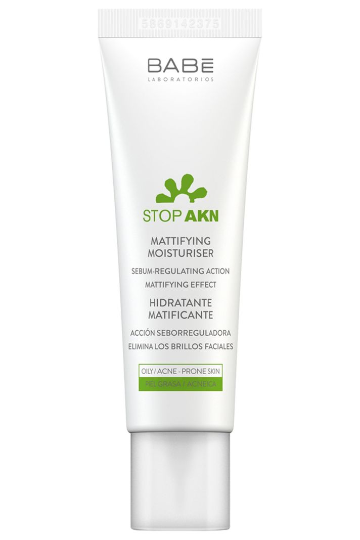 Crema Hidratante Matificante Piel Grasa 50ml Babe-0