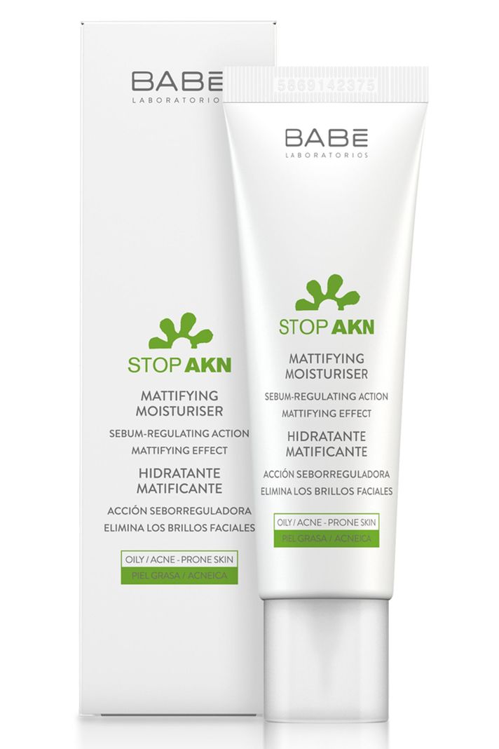 Crema Hidratante Matificante Piel Grasa 50ml Babe-1