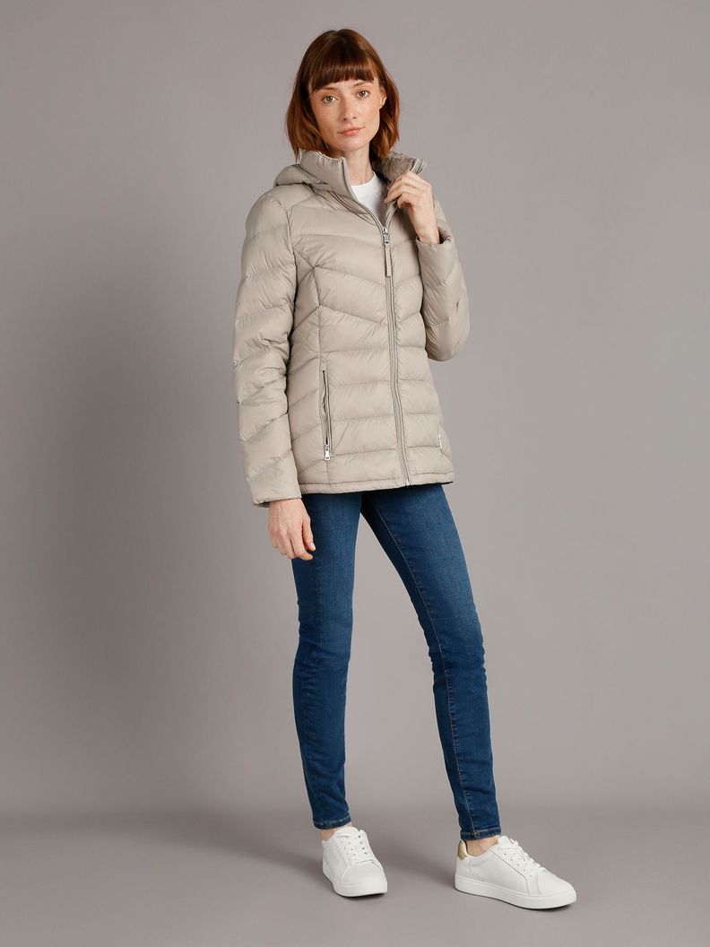 Parka Down Packable Gris Calvin Klein-1