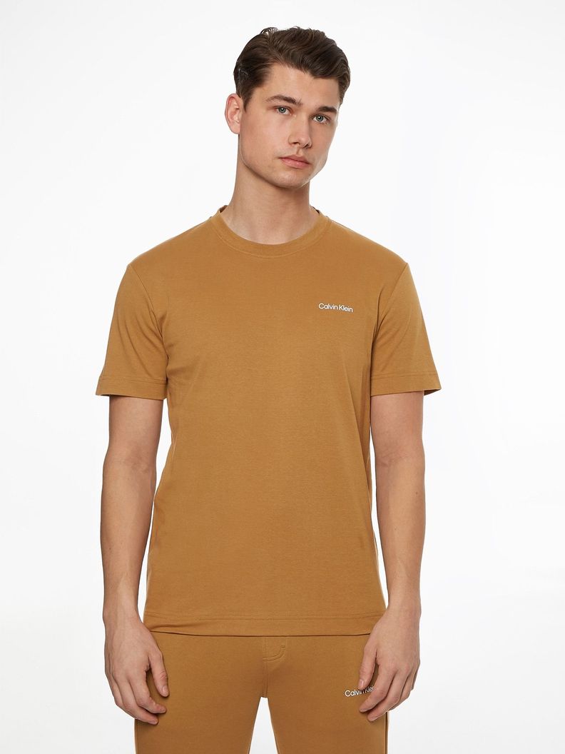 Polera Micro Logo Café Calvin Klein