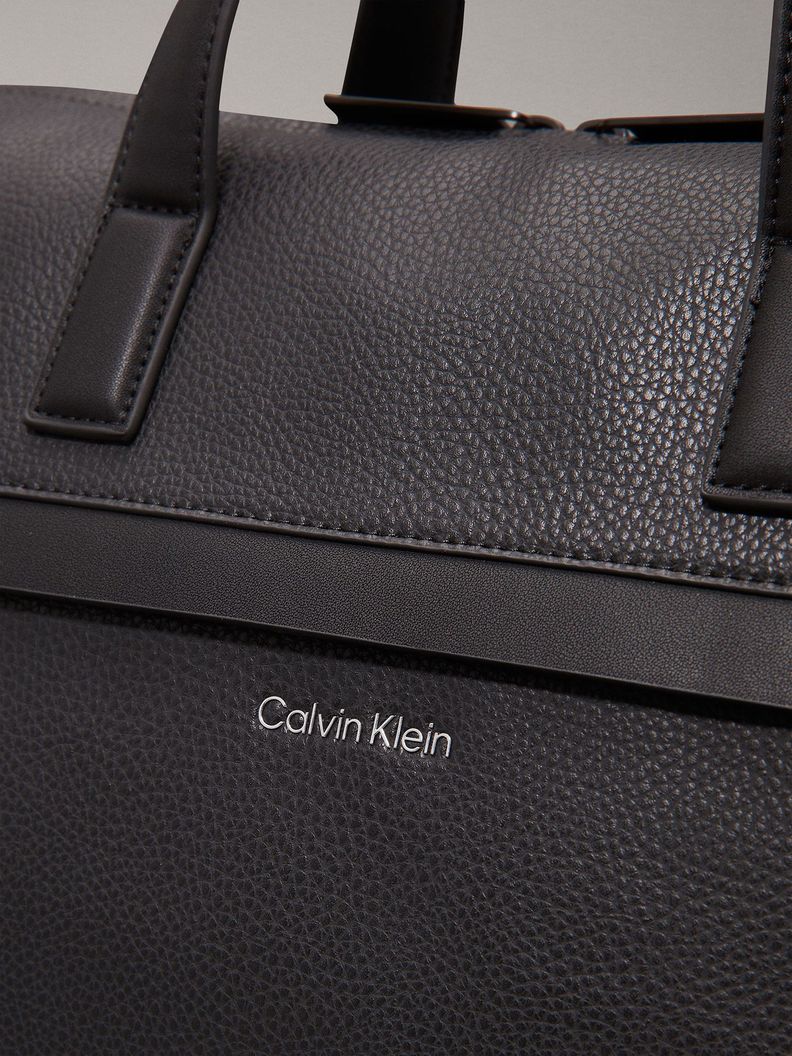 Bolso Portátil Ck Must Negro Calvin Klein-5