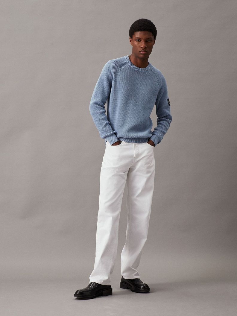 Sweater Badge Easy Azul Calvin Klein-1