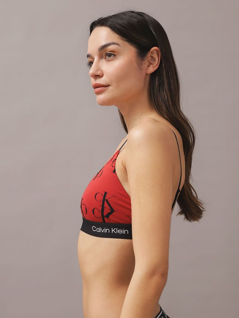 Bralette 1996 Unlined Rojo Calvin Klein-2