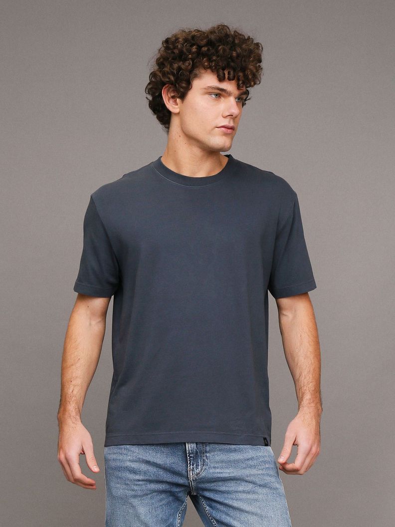 Polera Washed Azul Calvin Klein