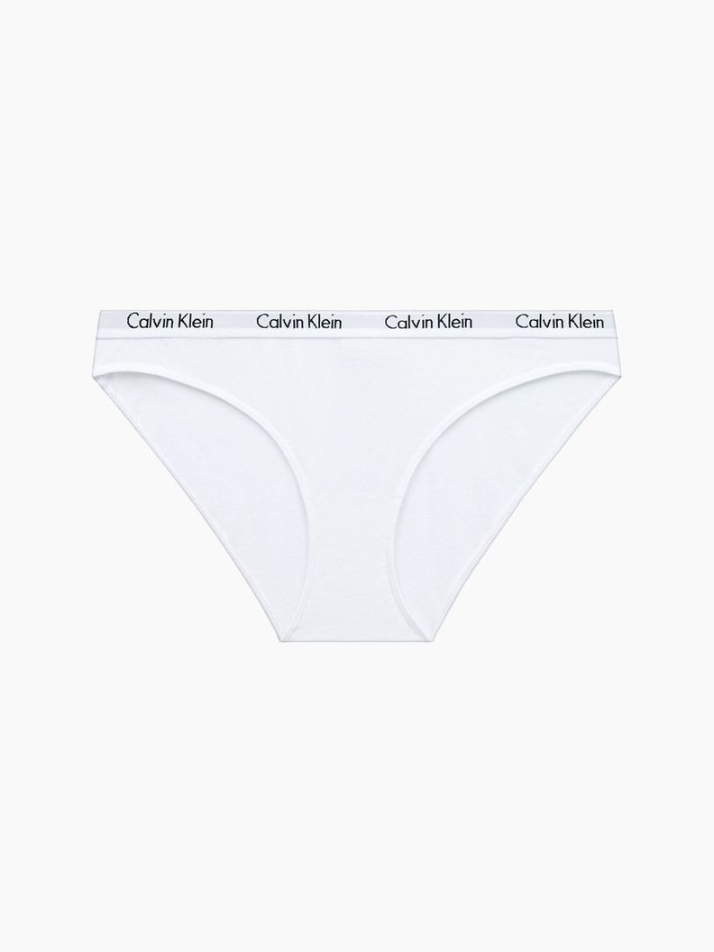 Calzón Bikini Carrousel Blanco 100 Calvin Klein-0