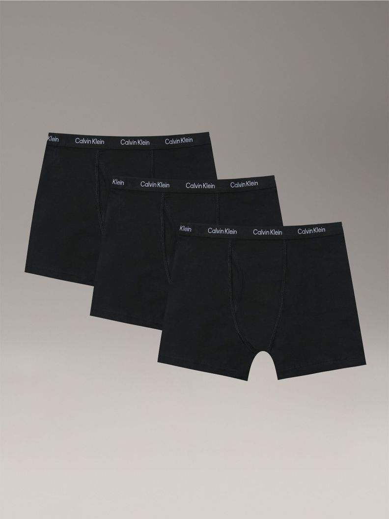 Pack de 3 Boxers Brief para Nino Negro Calvin Klein S