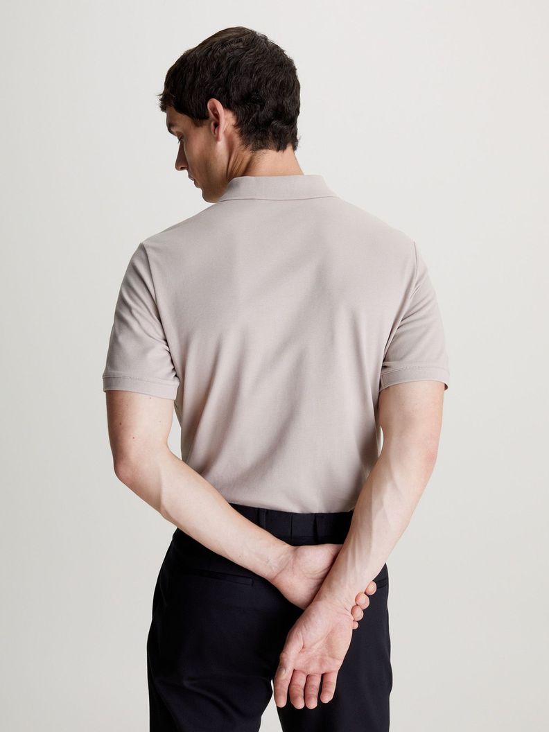 Polo Stretch Slim Beige Calvin Klein-2