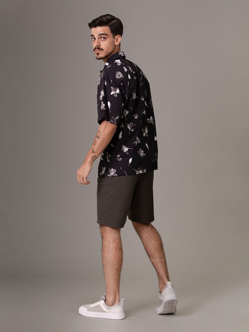 Camisa Relaxed AOP Multicolor Calvin Klein-2